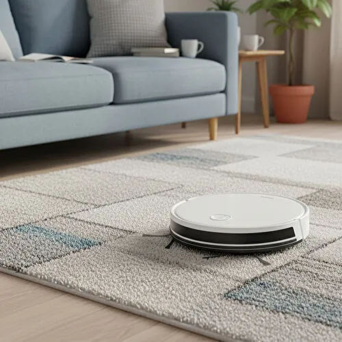 Homend Alex 1288h Moplu ve Akıllı Robot Süpürge Gyroscope Beyaz