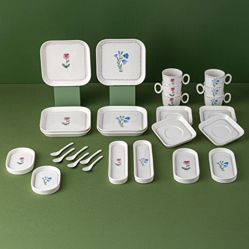 Emsan Viola Porselen 30 Parça 6 Kişilik Kahvaltı Takımı