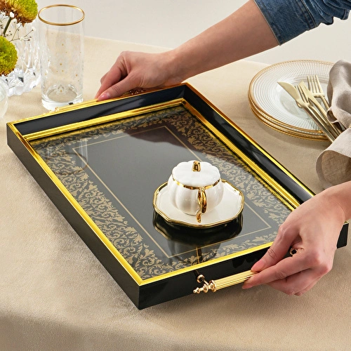 Karaca Nazende Dikdörtgen Tepsi 49x29 Cm