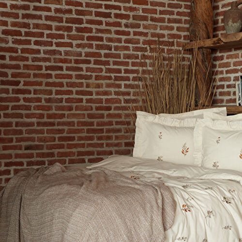 Karaca Home Randy Tek Kişilik Jakar Battaniye Bej