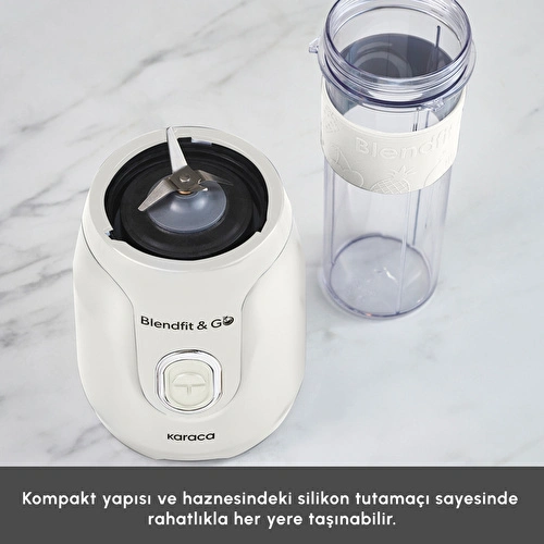 Karaca Blendfit Go Personal Kişisel Smoothie Blender Starlight Karaca Blendfit Go Personal Kişisel Smoothie Blender Starlight