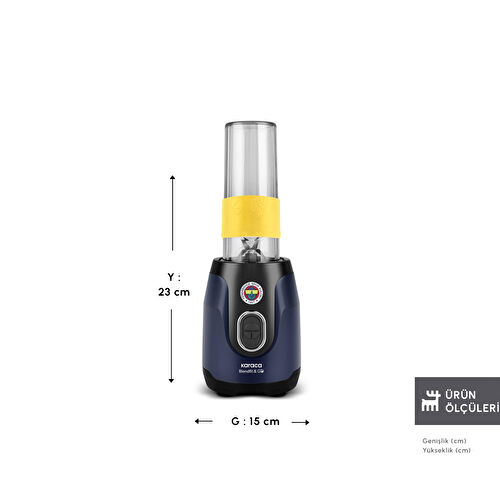 Karaca x Fenerbahçe Blendfit Go Personal Kişisel Smoothie Blender