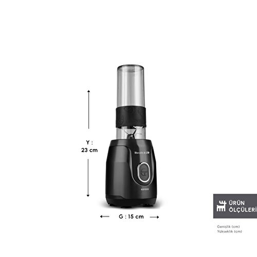 Karaca Blendfit Go Personal Kişisel Smoothie Blender Black