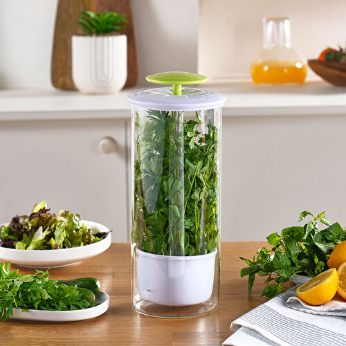 Karaca Herbal Eco Cam Sebze Saklama Kabı 550 ml