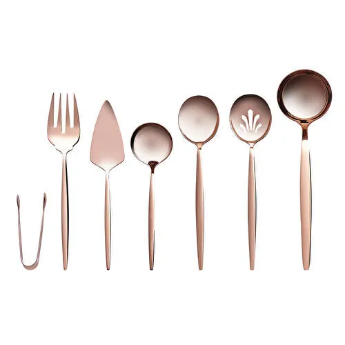 Karaca Orion 7 Parça Servis Seti Rosegold
