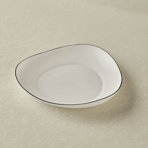 Karaca Agata Opal Cam Çukur Tabak 18 Cm