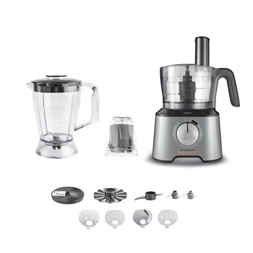 Karaca Mastermaid Power Multifunctional 10 in 1 Mutfak Robotu 2000W Galaxy Grey