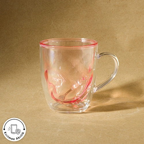 Karaca Karya Akrilik Kupa 360 Ml Pembe