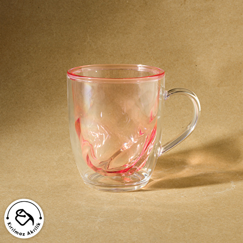Karaca Karya Akrilik Kupa 360 Ml Pembe