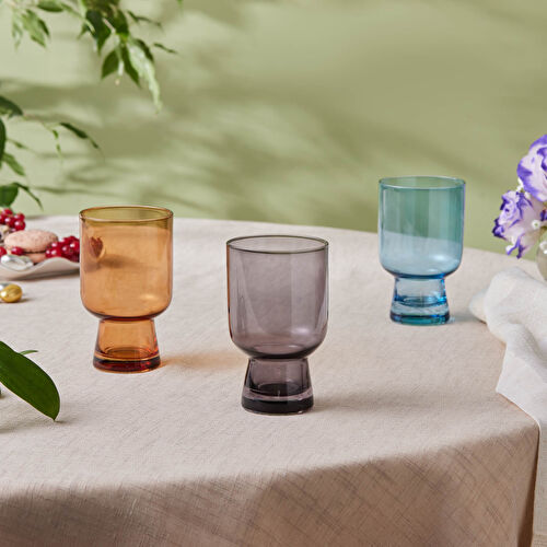 Karaca Julia Su Bardağı 340 Ml Gri 