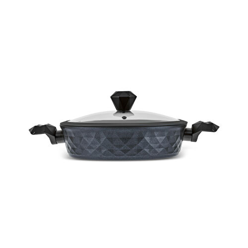 Karaca Biodiamond Antibakteriyel Kulp Karnıyarık Tencere 26 Cm Karaca Biodiamond Antibakteriyel Kulp Karnıyarık Tencere 26 Cm