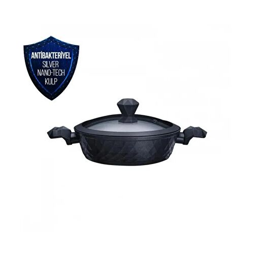 Karaca Biodiamond Antibakteriyel Kulp Karnıyarık Tencere 30 Cm