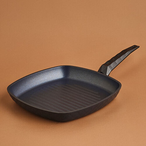 Karaca Biodiamond Antibakteriyel Kulp Grill Tava 28 Cm