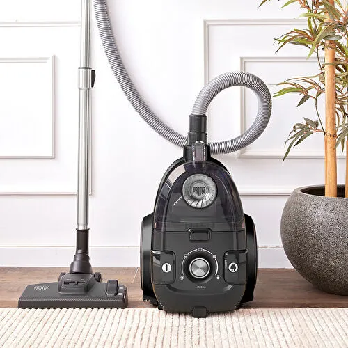 Karaca Vantuz High Force F2 Matte Black Silver Elektrikli Süpürge