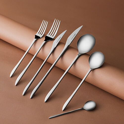 Karaca Premium Platin Von 12 Kişilik 84 Parça Çatal Kaşık Bıçak