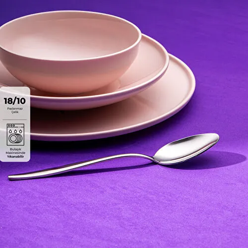 Emsan Reyhan Tekli Yemek Kaşığı 21 cm