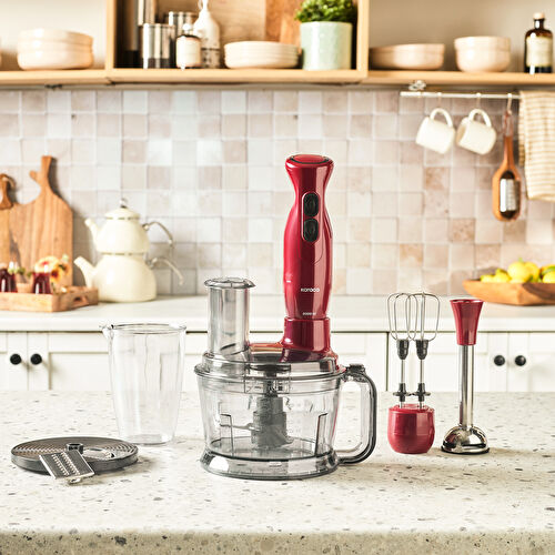 Karaca Pro Multimax 6 in 1 Çok Amaçlı Mutfak Robotu 2000W Red