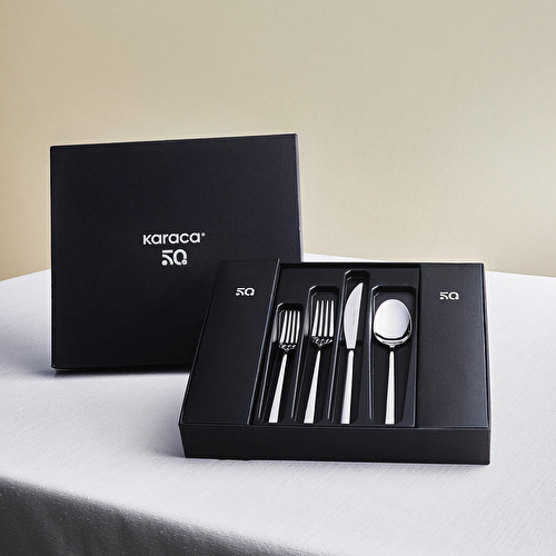 Karaca Milas 6 Kişilik 24 Parça Çatal Kaşık Bıçak Seti