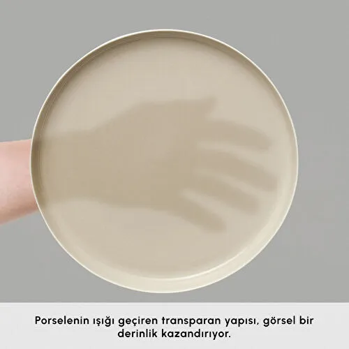 Karaca Earth Collection Finesse 24 Parça 6 Kişilik Yemek Takımı Bej