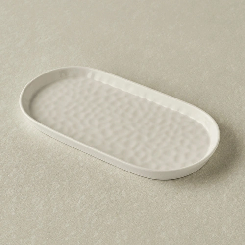 Karaca x Refika Bembeyaz Kayık Tabak 24 cm