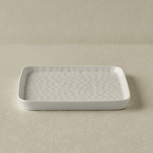 Karaca x Refika Bembeyaz Pasta Tabağı 18 cm