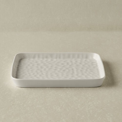 Karaca x Refika Bembeyaz Pasta Tabağı 19 cm