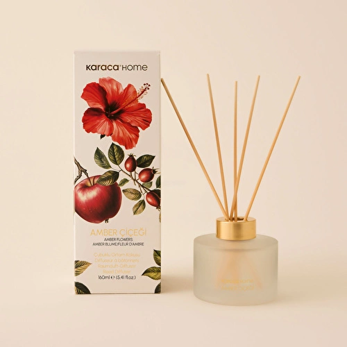 Karaca Home Klasik Amber Çiçeği Çubuklu Ortam Kokusu 160 ml