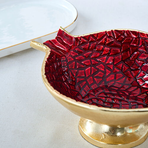 Karaca Tina Dekoratif Ayaklı Çerezlik 29,5x19 cm Karaca Tina Dekoratif Ayaklı Çerezlik 29,5x19 cm