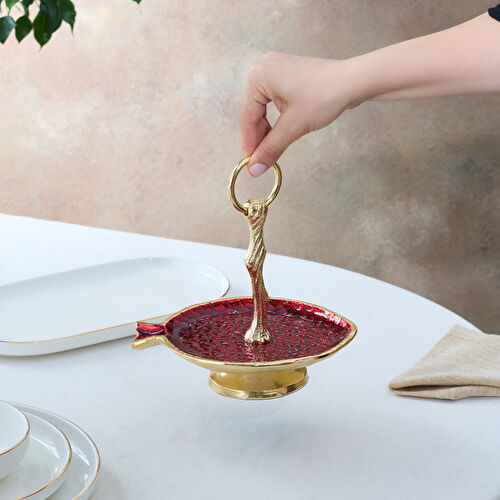 Karaca Home Tina Dekoratif Servislik 20x17 cm