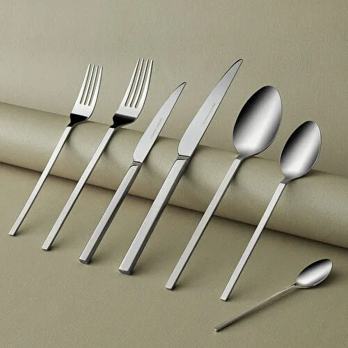 Karaca Elegance Pallas Platin 12 Kişilik 84 Parça Çatal Kaşık Bıçak Takımı