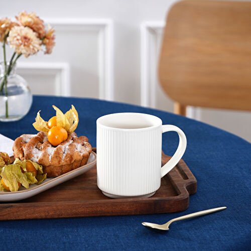 Karaca Arden Kupa 280 Ml Beyaz Karaca Arden Kupa 280 Ml Beyaz