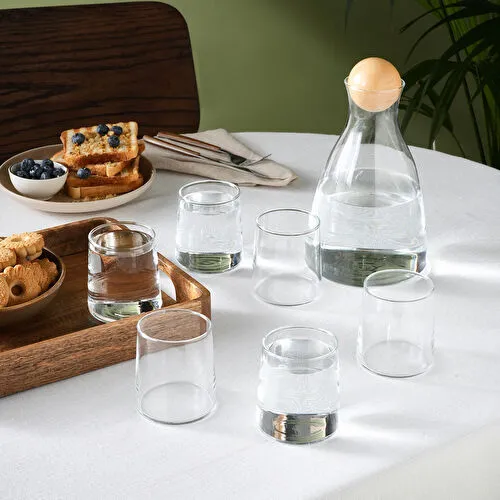 Karaca Camelia 7 Parça Bardak Seti Şeffaf