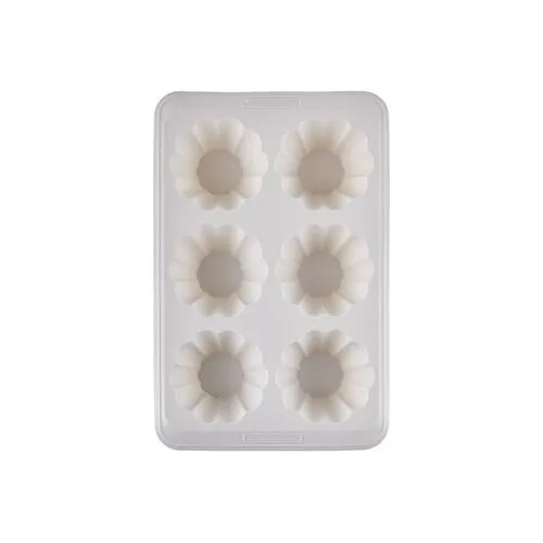 Crıck Crack Harmony 6'lı Dilimli Silikon Muffın Kalıbı