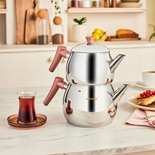 Karaca Frezya Maxi Çaydanlık Takımı Rose