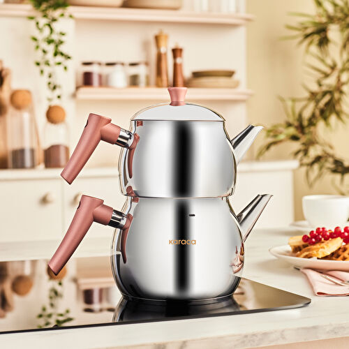 Karaca Frezya Maxi Çaydanlık Takımı Rose