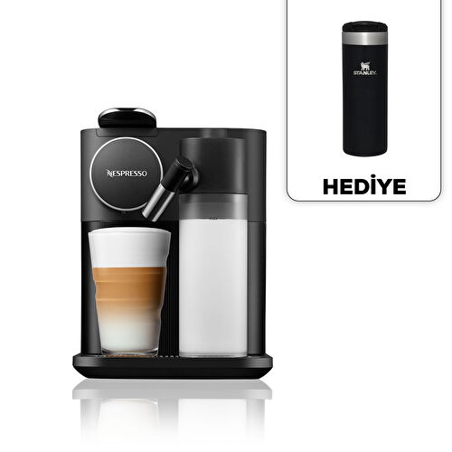 Nespresso F541 Gran Latissima Süt Çözümlü Kahve Makinesi, Siyah