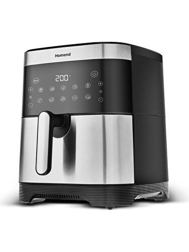 Homend Airfryday Inox 2512H XXXL Dokunmatik Ekran 10 Programlı Airfryer