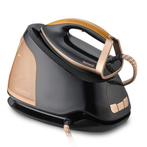 Homend Jetsteam 1175H Buhar Kazanlı Ütü Siyah Gold