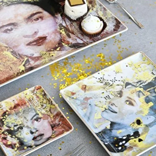 Baci Milano Memories Frida Kek Tabağı 32 cm Baci Milano Memories Frida Kek Tabağı 32 cm