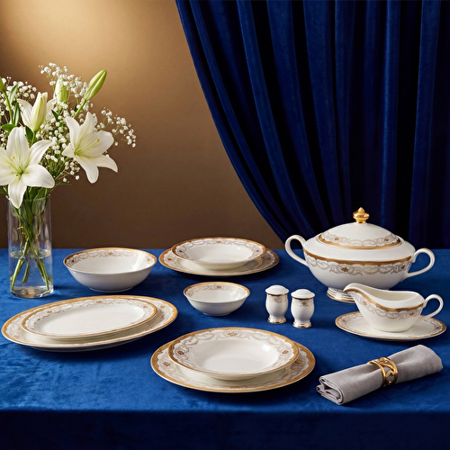 Weimar Eleonore Of Neuburg 12 Kişilik 63 Parça Yemek Takımı