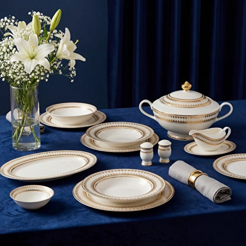 Weimar Joanna Of Bavaria 12 Kişilik 63 Parça Yemek Takımı