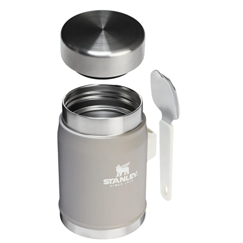 Stanley Classic Legendary Kaşıklı Yemek Termosu 400 ml Gri Stanley Classic Legendary Kaşıklı Yemek Termosu 400 ml Gri