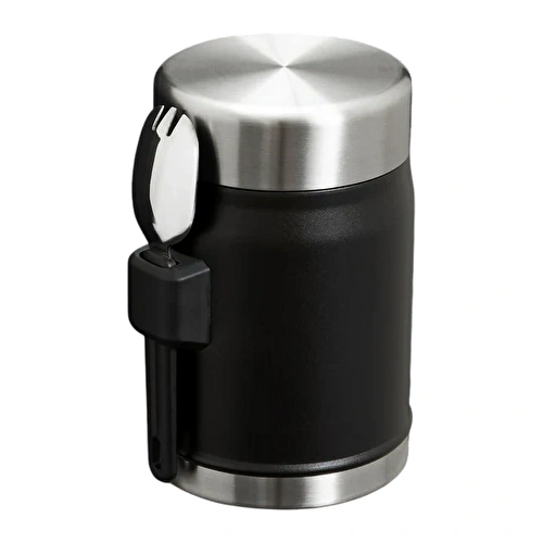 Stanley Classic Legendary Kaşıklı Yemek Termosu 400 ml Black