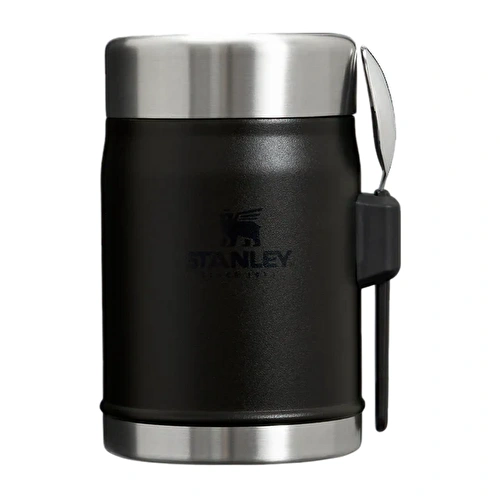 Stanley Classic Legendary Kaşıklı Yemek Termosu 400 ml Black