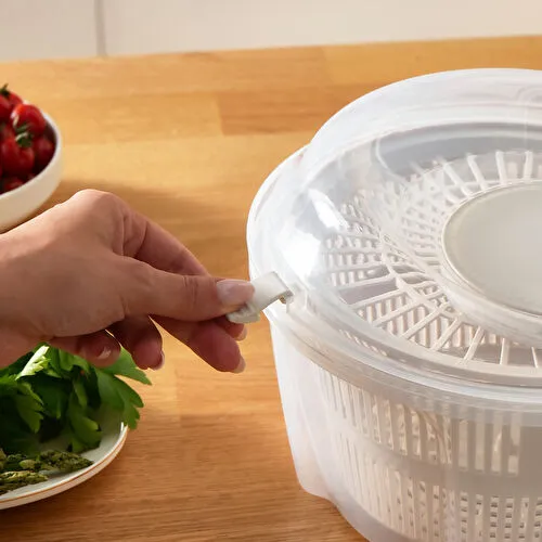 Karaca Container Salata Kurutcu Bej 4,40L