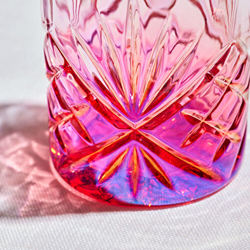 Karaca Melodico Meşrubat Bardağı Kırmızı 375 ml