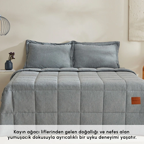 Karaca Home Benji Çift Kişilik Modal Comfort Set İndigo