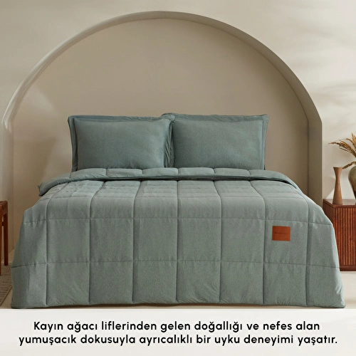 Karaca Home Benji Çift Kişilik Modal Comfort Set Yeşil