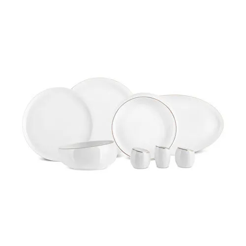 Karaca Stream Bone Astro 53 Parça 12 Kişilik Yemek Takımı Gold