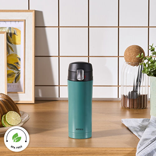 Karaca Pluton Çelik Sızdırmaz Termos Çağla Yeşili 350 ml Karaca Pluton Çelik Sızdırmaz Termos Çağla Yeşili 350 ml